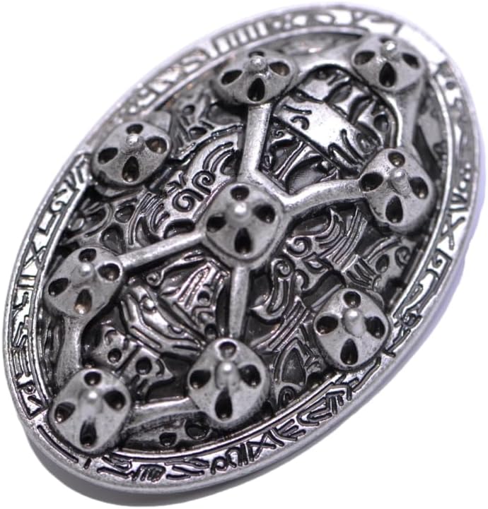 LANGHONG Norse Viking Brooch For Men Turtle Brooch Talisman Jewelry, Gift For Men - Image 1